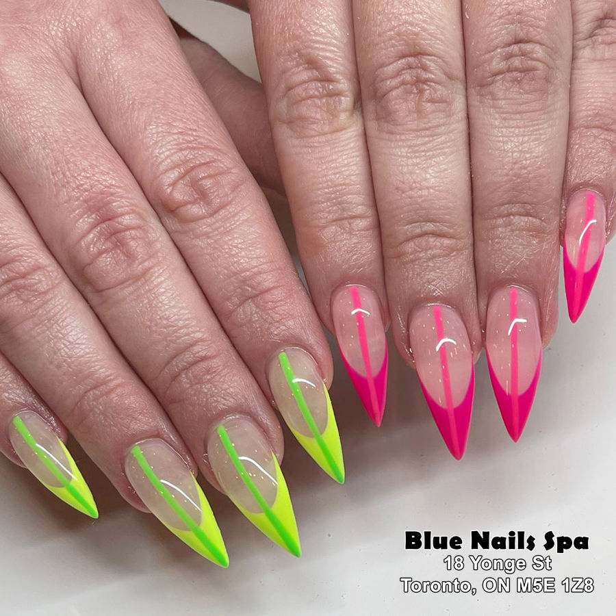 Summer Nails | Blue Nails Spa